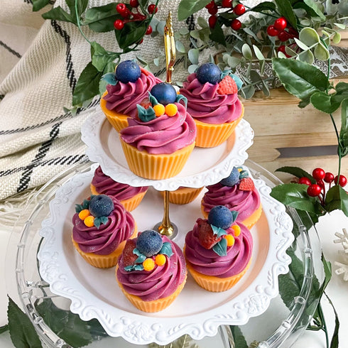 The Sass Bar Berry Sangria Cupcake Soap